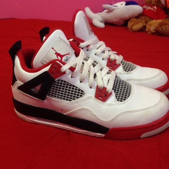 ON HOLD red fire 4s
