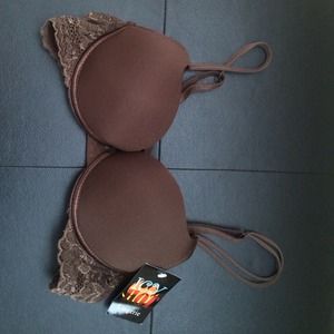 Brown bra