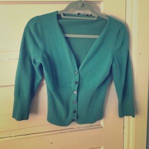 Tourqoise cardigan