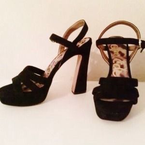Sam Edelman Black Suede Targn