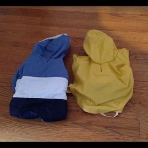 Small Dog Winter Coat and XS Raincoat