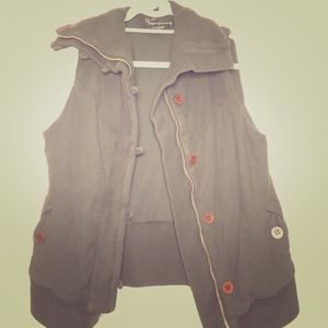 Citizens of Humanity Grey Quilted Vest