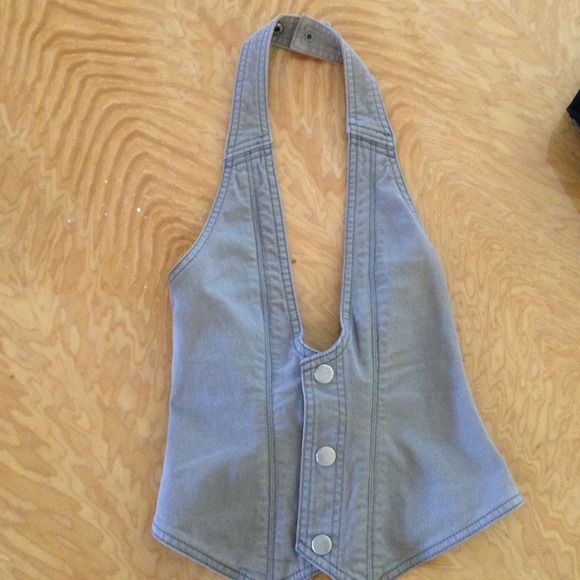 Grey vest