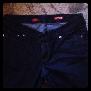 Express boot leg jeans