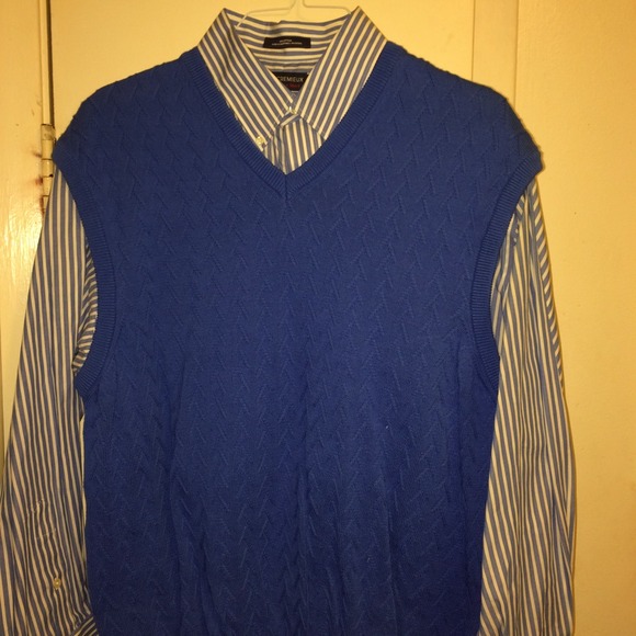 Shirt & sweater vest