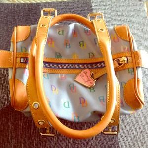 Dooney Bourke original baby blue bag