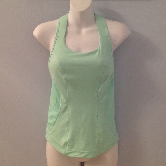 Lululemon Mint Green Racerback Tank