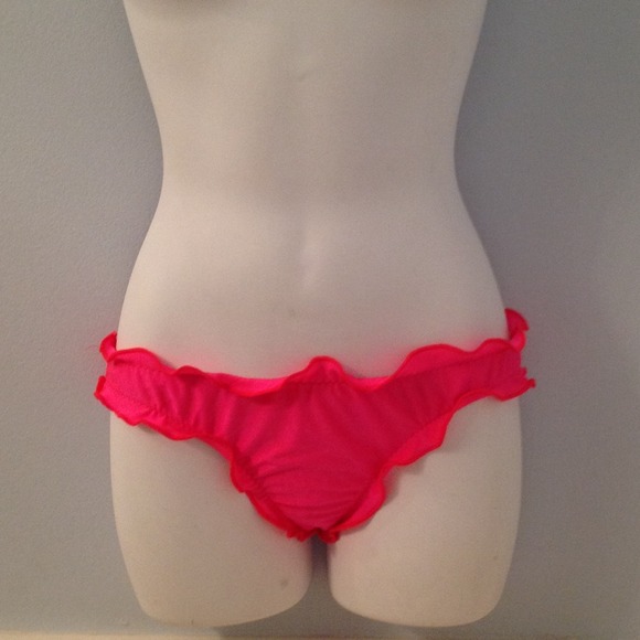 Pan Dulce Hot Pink Scrunch Butt Bikini Bottom