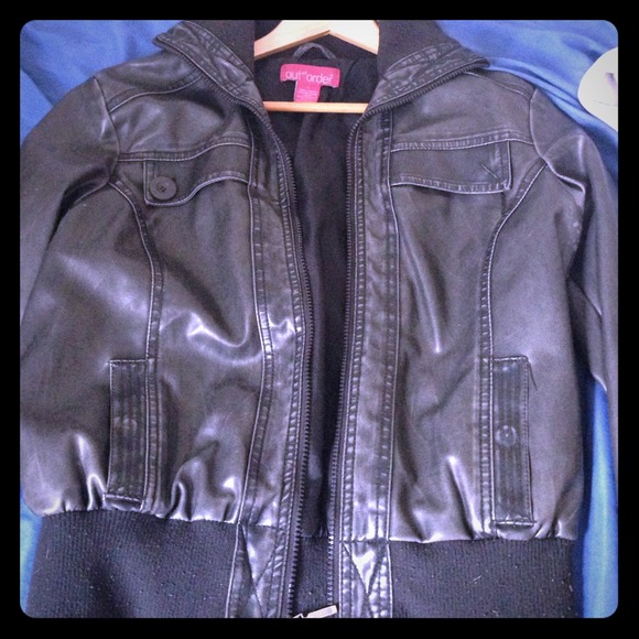 Leather jacket
