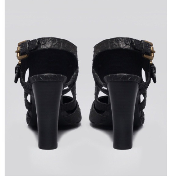 *REDUCED* Plomo Richelle snake heels sz9 - Picture 4 of 4