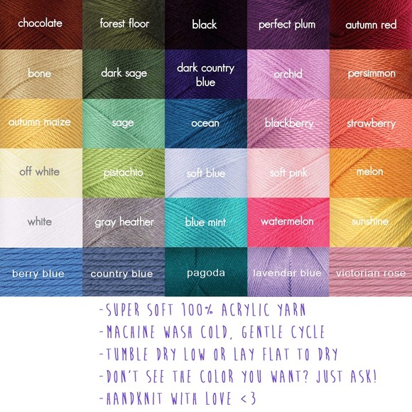 Hand knit Textured infinite/circle scarf - Picture 4 of 4