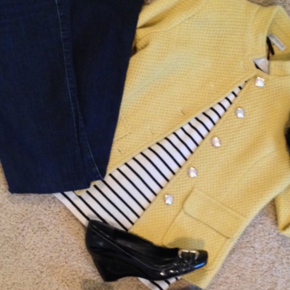 LOFT striped sleeveless top - Picture 4 of 4