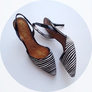 Sam Edelman Shoes - Sam Edelman Striped Slingback. Sam Edelman Shoes - Sam Edelman Striped Slingback.