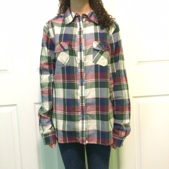 Plaid Button Down
