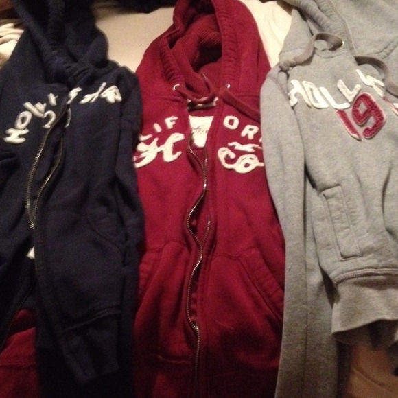 Holister hoodie bundle S-M