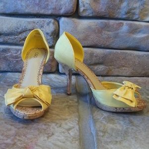 Yellow heels