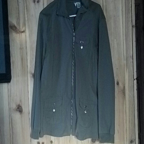 Dark green Army overcoat/ jacket - Picture 1 of 4
