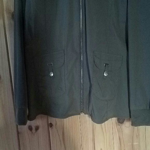 Dark green Army overcoat/ jacket - Picture 3 of 4