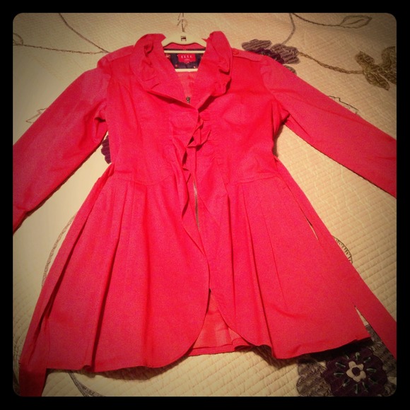ELLE- Coral jacket