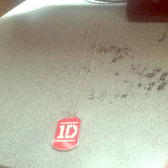 One direction dog charm pendant necklace