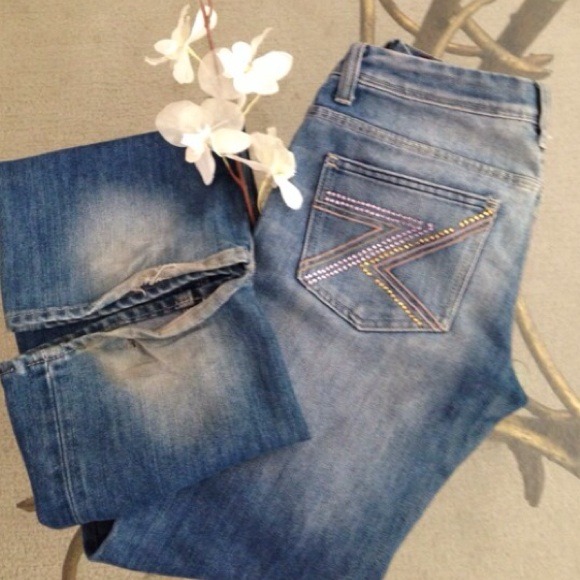 🔴 BOGO bundle🔴 rhinestone jeans - Picture 4 of 4