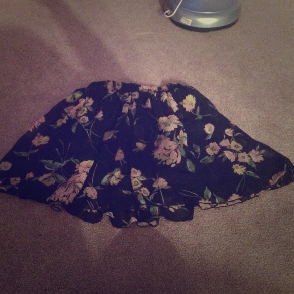 Floral skirt