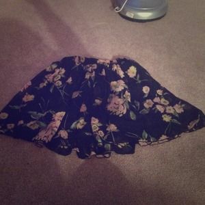 Floral skirt