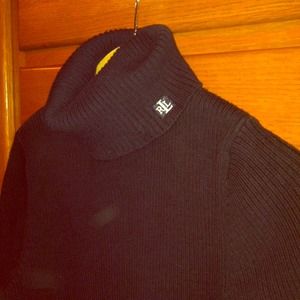 Navy Blue Ralph Lauren Turtleneck M