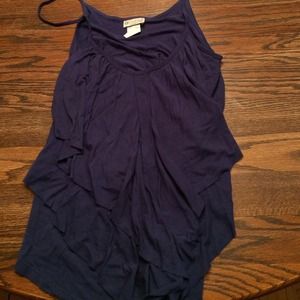 Navy blue tank top