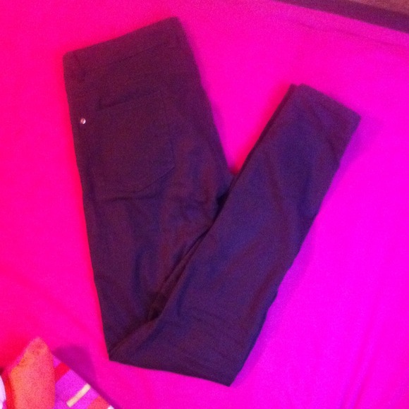 Burgundy Skinny Jeans