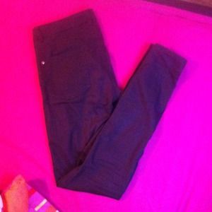 Burgundy Skinny Jeans