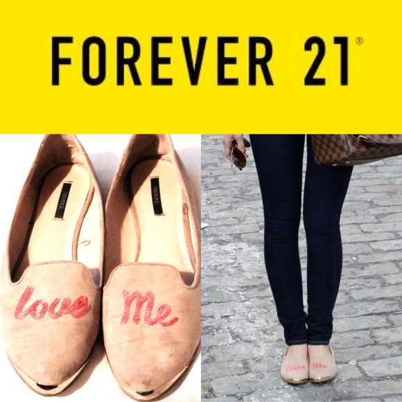 ❤️Love Me❤️ flats from forever 21