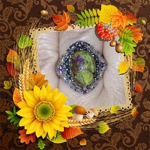 Sz8 Tasmanian stichlite 4.40 ct. With Amethyst