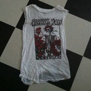 SOLD grateful dead brandy melville muscle tank