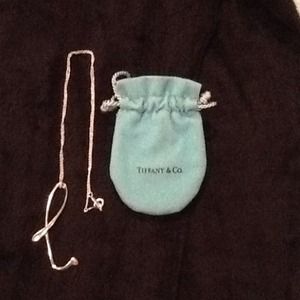 Tiffany & Co Elsa Peretti Letter Pendant BUNDELED