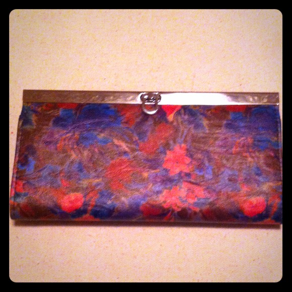 Faux Leather Clutch Wallet