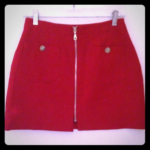 XOXO Dresses & Skirts - 💕Host Pic 💕 Red XOXO mini skirt