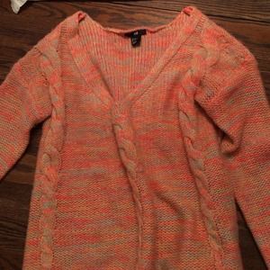 Fun colored warm sweater