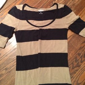 Sexy basic striped tee