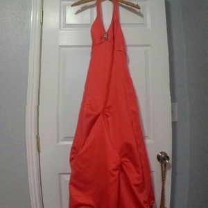 Orange Prom Dress