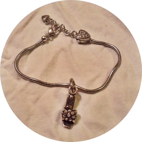 Brighton charm bracelet with one High Heel charm👠