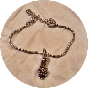 Brighton charm bracelet with one High Heel charm👠