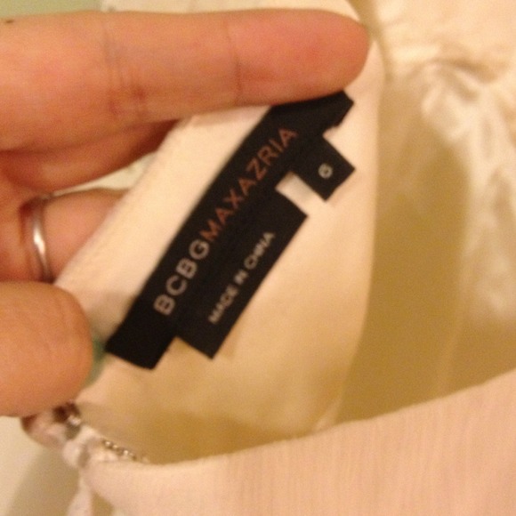 BCBG Max Azria Silk & Sequin Cocktail Dress - Picture 3 of 4