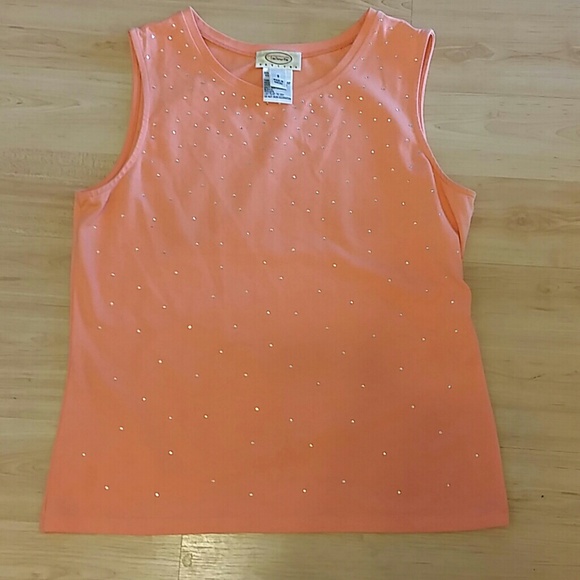 Talbots coral top