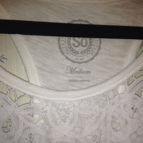 White Racerback Tank Top - Picture 2 of 3