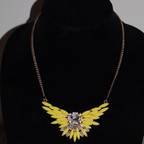 "Yellow Canary" Fashion Necklace