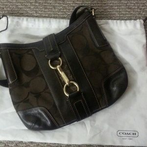 Coach, dark brown