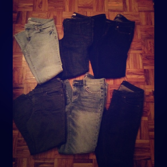 Jeans jeans jeans, it's all about the jeans baby