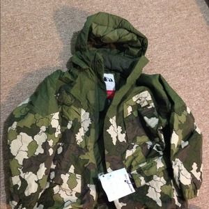 Boys camo ski jacket (on hold)