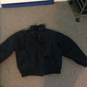 Women's black ski jacket large (fits medium)
